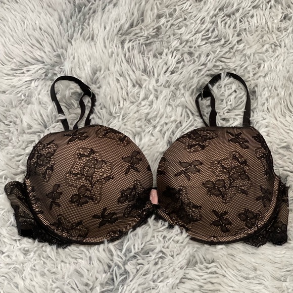 Victoria’s Secret Bra Black Lace 34C - Picture 1 of 4